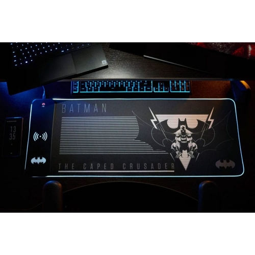 DC Comics - Tapis de souris avec chargeur mobile Batman