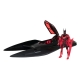 Batman Beyond DC Multiverse - Figurine avec véhicule Batman & The Batmobile (Gold Label) 53 cm