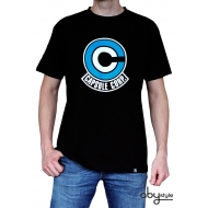 DRAGON BALL - Tshirt DB/ Capsule Corp homme MC black