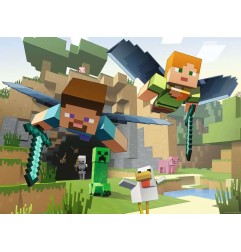 Minecraft - Puzzle pour enfants XXL Animal Adventures (200 pièces)