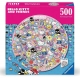 Hello Kitty - Puzzle rond Hello Kitty and Friends (500 pièces)