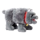 Minecraft, le film - Peluche sonore Dennis le loup 20 cm