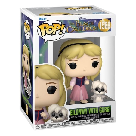 Taram et le Chaudron magique - Figurine POP! Eilonwy avec Gurgi 9 cm