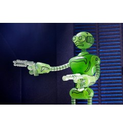 Tortues Ninja (Mirage Comics) - Figurine Transmat Fugitoid GID 18 cm