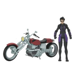 Tortues Ninja - (The Last Ronin The Lost Years) figurine Casey Marie with Last Ronin Motorcycle 18 cm