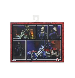 Les Tortues Ninja (The Last Ronin The Lost Years) - Figurine Casey Marie avec Last Ronin Motorcycle 18 cm