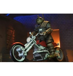 Tortues Ninja - (The Last Ronin The Lost Years) figurine Casey Marie with Last Ronin Motorcycle 18 cm