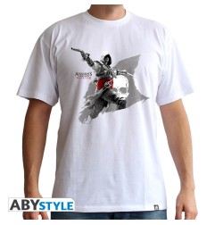 ASSASSIN'S CREED - Tshirt Edward Flag homme MC white - basic
