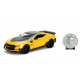 Transformers - Réplique métal 1/24 Chevy Camaro Bumblebee 2016 avec pièce de collection