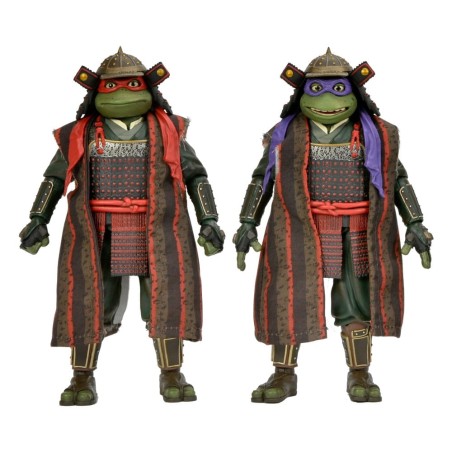 Tortues Ninja - Les  3 2-Pack figurines Donatello & Raphael 18 cm
