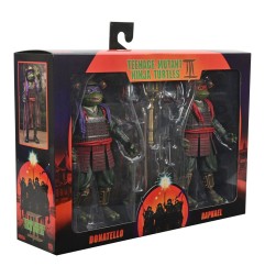 Tortues Ninja - Les  3 2-Pack figurines Donatello & Raphael 18 cm