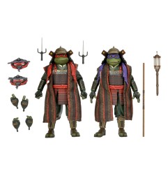 Tortues Ninja - Les  3 2-Pack figurines Donatello & Raphael 18 cm