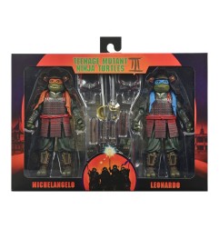 Tortues Ninja - Les  3 2-Pack figurines Leonardo & Michelangelo 18 cm