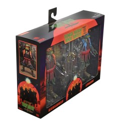 Les Tortues Ninja 3 - Pack 2 figurines Leonardo & Michelangelo 18 cm