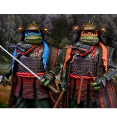 Tortues Ninja - Les  3 2-Pack figurines Leonardo & Michelangelo 18 cm