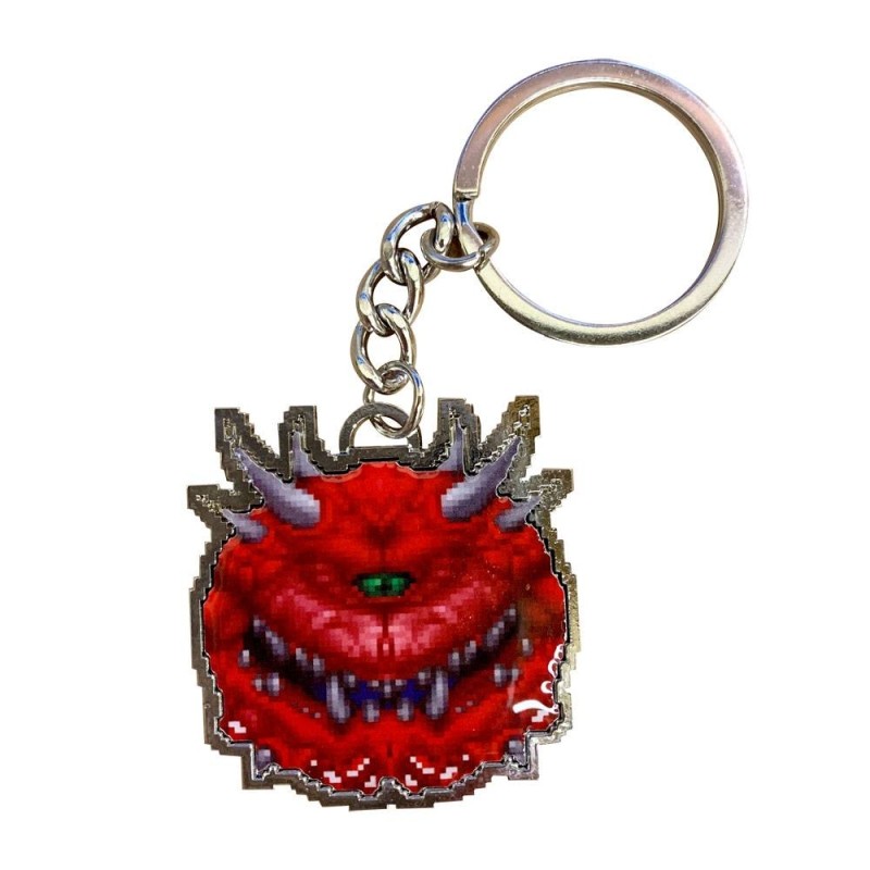 Doom - Porte-clés métal Cacodemon Limited Edition 4 cm