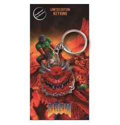 Doom - Porte-clés métal Cacodemon Limited Edition 4 cm