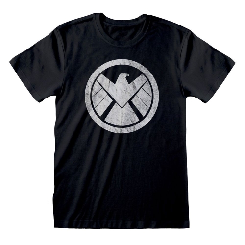 Avengers - T-Shirt Shiled Logo Distressed