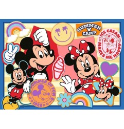 Disney - Puzzle XXL pour enfants Disney Sur la route avec Mickey et Minnie (200 pièces)