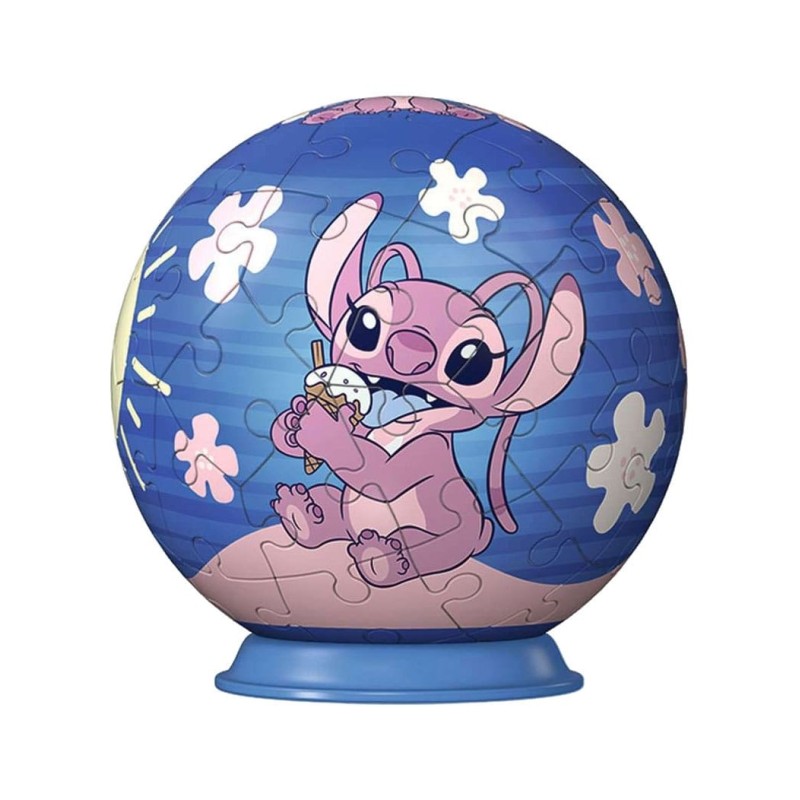 Lilo & Stitch - Disney Stitch puzzle 3D Puzzle-Ball Angel (55 pièces)