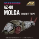 Zoids - Figurine 1/72 Zoids Plastic Model Kit AZ-08 Molga 14 cm