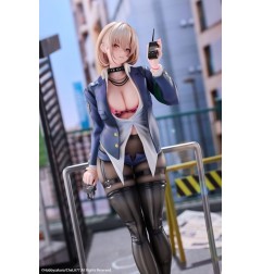 Original Illustration - Statuette 1/6 Naughty Police Woman Illustration by CheLA77 Limited Edition 27 cm