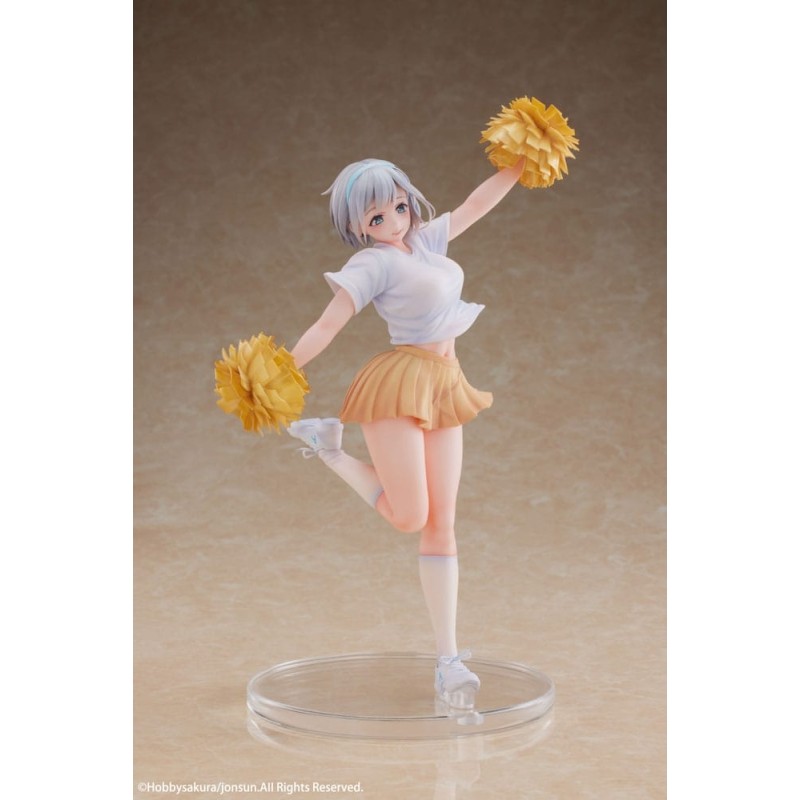 Original Illustration - Statuette PVC 1/6 Cheerleader Riku illustration by Jonsun Limited Edition 29 cm