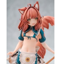 Original Character - Statuette 1/6 Animal Ears Maid Kikimora 25 cm By Sawayaka Samehada