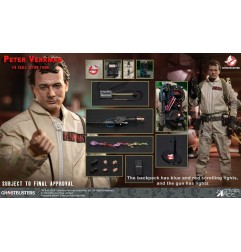 S.O.S Fantômes - Ghostbusters (1984) figurine 1/6 Peter Venkman 30 cm