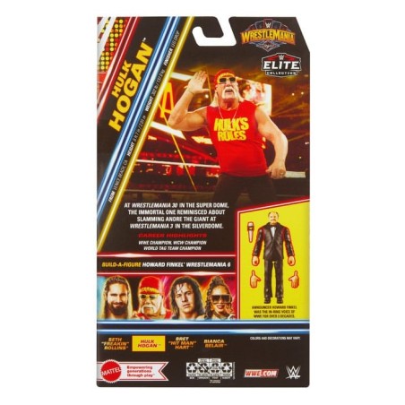 WWE WrestleMania Elite Collection - Figurine Hulk Hogan 15 cm