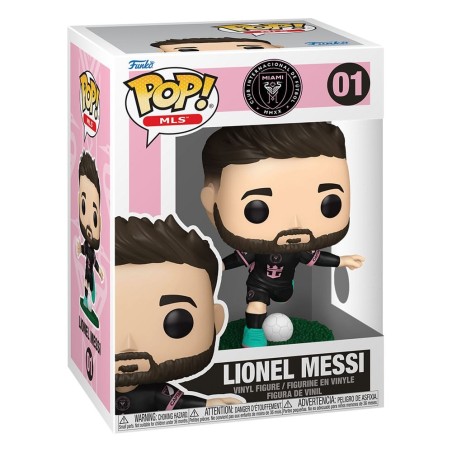 MLS - POP! Sports Vinyl figurine Inter Miami- Lionel Messi(away) 9 cm