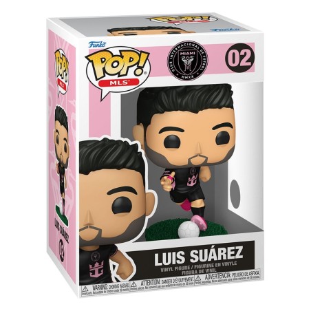 MLS - POP! Sports Vinyl figurine Inter Miami- Luis Suarez(away) 9 cm