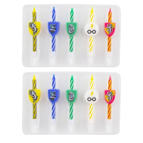 Harry Potter - Pack 10 bougies Logos