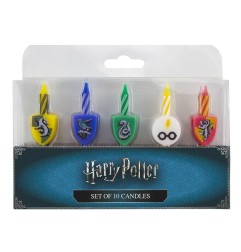 Harry Potter - Pack 10 bougies Logos