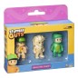 Stumble Guys - : Wave 2 Boîte de 3 figurines à collectionner Inside Out + Kiara + T-Rex Guy