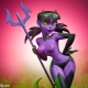 Original Artist Series - Statuette Devil Girl (Purple and Green Variant) 30 cm