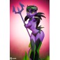 Original Artist Series - Statuette Devil Girl (Purple and Green Variant) 30 cm