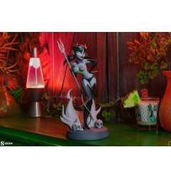 Original Artist Series - Statuette Devil Girl (Black and White Variant) 30 cm