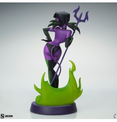 Original Artist Series - Statuette Devil Girl (Purple and Green Variant) 30 cm