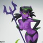Original Artist Series - Statuette Devil Girl (Purple and Green Variant) 30 cm