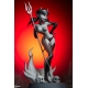 Original Artist Series - Statuette Devil Girl (Black and White Variant) 30 cm