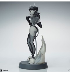 Original Artist Series - Statuette Devil Girl (Black and White Variant) 30 cm