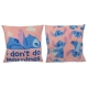 Lilo & Stitch - Coussin Stitch I don't do mornings 40 cm