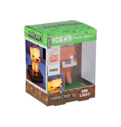 Minecraft - Lampe Icons Fox 11 cm