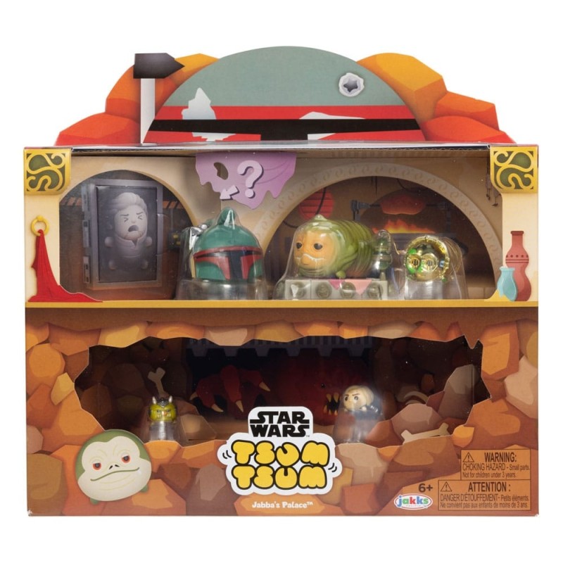 Disney Tsum Tsum - Figurines Star Wars Jabba's Place Deluxe Set