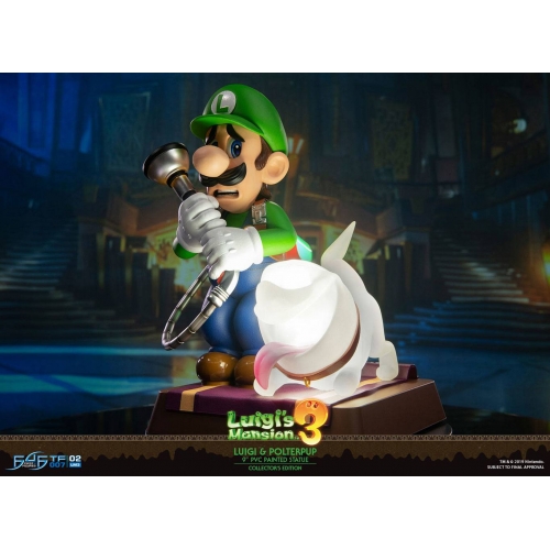 Luigi's Mansion 3 - Statuette Luigi & Polterpup Collector's Edition 23 cm