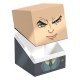 Squaroes - DC Justice League JL018 Lex Luthor