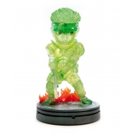 Metal Gear Solid - Statuette SD Solid Snake Stealth Camouflage Neon Green Ver. 20 cm