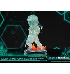 Metal Gear Solid - Statuette SD Solid Snake Stealth Camouflage Ver. 20 cm