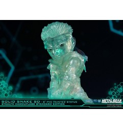 Metal Gear Solid - Statuette SD Solid Snake Stealth Camouflage Ver. 20 cm
